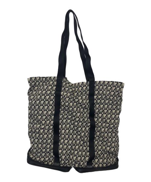 BOTTEGA VENETA（ボッテガベネタ）BOTTEGA VENETA (ボッテガベネタ) 折りたたみバッグ ブラウン×ブラックの古着・服飾アイテム