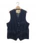 SUGAR CANE（シュガーケーン）の古着「ウォバッシュストライプワークベスト」｜ネイビー