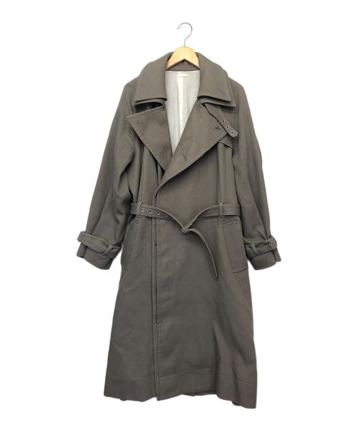 SEEALL（シーオール）SEEALL (シーオール) トレンチコート グレー サイズ:1の古着・服飾アイテム
