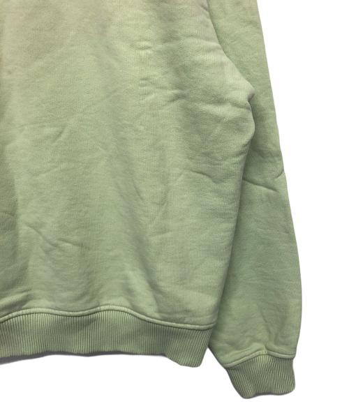 Acne studios（アクネ ストゥディオス）ACNE STUDIOS (アクネ ストゥディオス) ロゴスウェット 黄緑 サイズ:XXSの古着・服飾アイテム