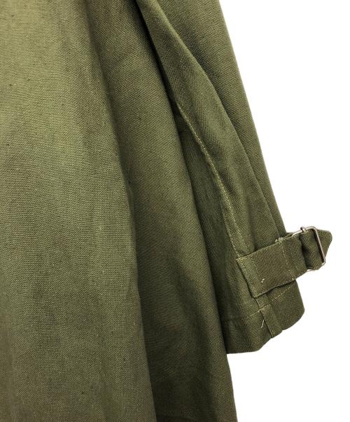 フランス軍 古着（フランス軍 古着）フランス軍 古着 (フランス軍 古着) モーターサイクルコート カーキ サイズ:2の古着・服飾アイテム