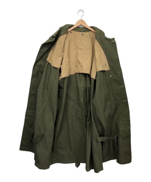 フランス軍 古着（フランス軍 古着）フランス軍 古着 (フランス軍 古着) モーターサイクルコート カーキ サイズ:2の古着・服飾アイテム