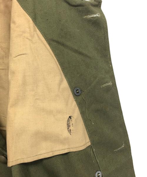 フランス軍 古着（フランス軍 古着）フランス軍 古着 (フランス軍 古着) モーターサイクルコート カーキ サイズ:2の古着・服飾アイテム