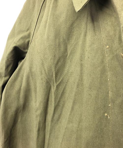 フランス軍 古着（フランス軍 古着）フランス軍 古着 (フランス軍 古着) モーターサイクルコート カーキ サイズ:2の古着・服飾アイテム