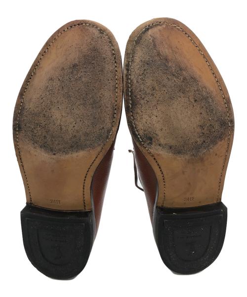 REGAL（リーガル）REGAL (リーガル) プレーントゥシューズ ブラウン サイズ:24cmの古着・服飾アイテム