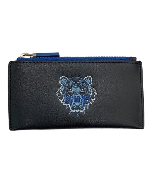 KENZO（ケンゾー）KENZO (ケンゾー) フラグメントケース ブラック×ブルーの古着・服飾アイテム
