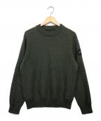 CANADA GOOSEカナダグース）の古着「厚手ニット」｜オリーブ