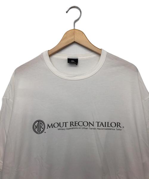 mout recon tailor（マウトリーコンテーラー）MOUT RECON TAILOR (マウトリーコンテーラー) 半袖Tシャツ ホワイト サイズ:48の古着・服飾アイテム