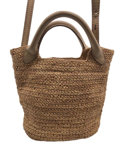 HELEN KAMINSKI（ヘレンカミンスキー）HELEN KAMINSKI (ヘレンカミンスキー) 2WAYミニバッグ ナチュラルの古着・服飾アイテム