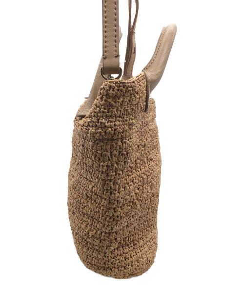 HELEN KAMINSKI（ヘレンカミンスキー）HELEN KAMINSKI (ヘレンカミンスキー) 2WAYミニバッグ ナチュラルの古着・服飾アイテム