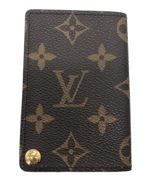 LOUIS VUITTON（ルイ ヴィトン）LOUIS VUITTON (ルイ ヴィトン) カードケース ブラウンの古着・服飾アイテム