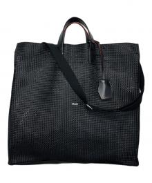 hALON（アーロン）の古着「メッシュトートバッグ」｜ブラック