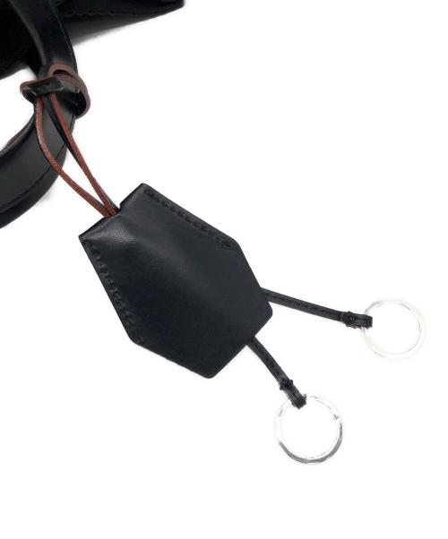 hALON（アーロン）hALON (アーロン) メッシュトートバッグ ブラックの古着・服飾アイテム