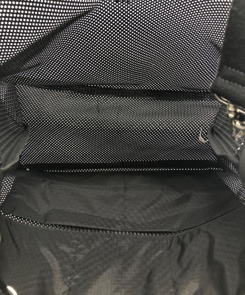 hALON（アーロン）hALON (アーロン) メッシュトートバッグ ブラックの古着・服飾アイテム