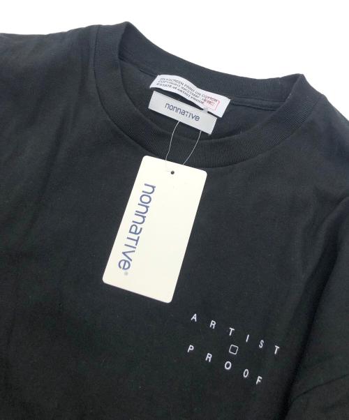 nonnative（ノンネイティブ）nonnative (ノンネイティブ) ARTIST PROOF Melody T-SHIRT ブラック サイズ:XLの古着・服飾アイテム