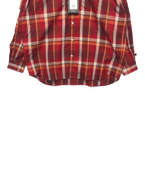 DIVERSE（DIVERSE）DIVERSE (DIVERSE) Tech Work Shirts Flannel Plaids レッド サイズ:L 未使用品の古着・服飾アイテム