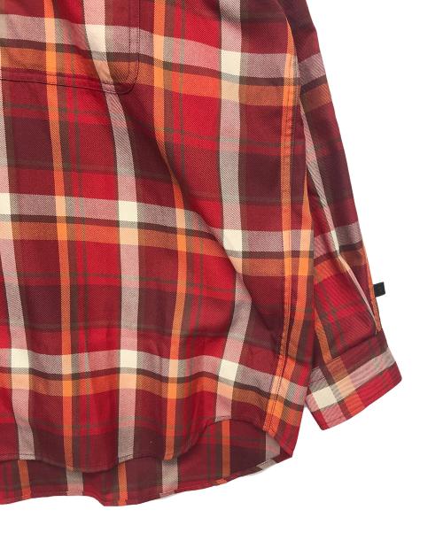 DIVERSE（DIVERSE）DIVERSE (DIVERSE) Tech Work Shirts Flannel Plaids レッド サイズ:L 未使用品の古着・服飾アイテム