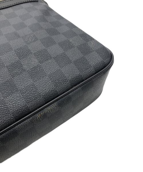 LOUIS VUITTON（ルイ ヴィトン）LOUIS VUITTON (ルイ ヴィトン) ダミエ 	ダニエルMM ブラックの古着・服飾アイテム