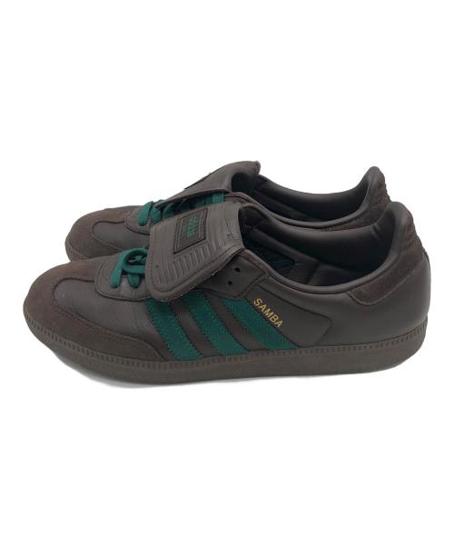 adidas（アディダス）adidas (アディダス) BILLY'S別注 SAMBA LT ブラウン×グリーン サイズ:28.5cmの古着・服飾アイテム