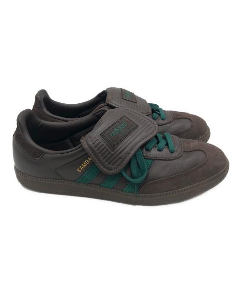 adidas（アディダス）adidas (アディダス) BILLY'S別注 SAMBA LT ブラウン×グリーン サイズ:28.5cmの古着・服飾アイテム