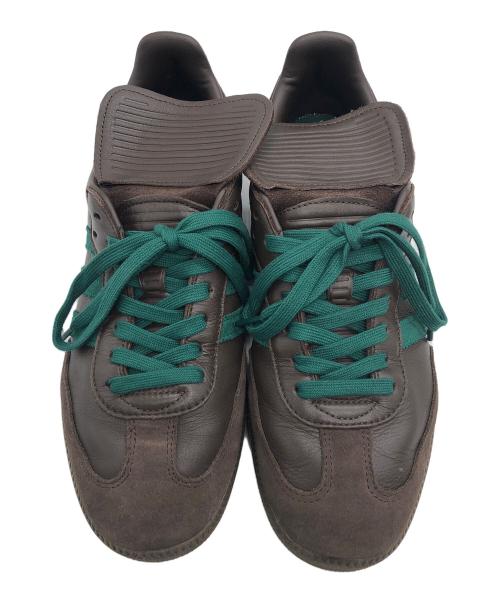 adidas（アディダス）adidas (アディダス) BILLY'S別注 SAMBA LT ブラウン×グリーン サイズ:28.5cmの古着・服飾アイテム