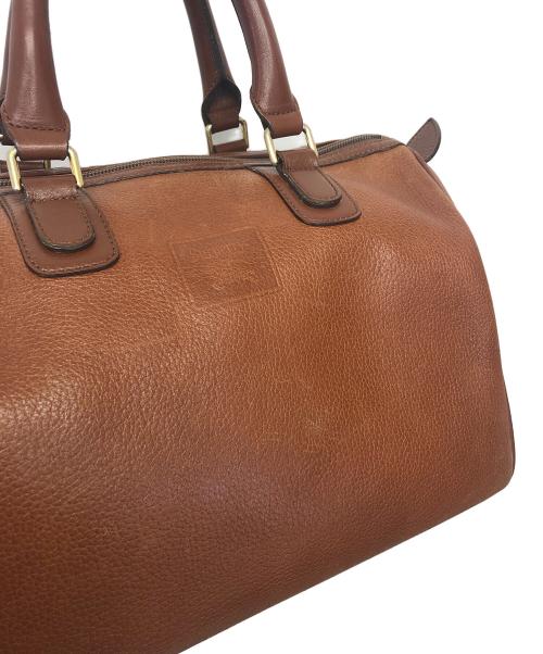 Burberry's（バーバリーズ）Burberry's (バーバリーズ) ミニボストンバッグ ブラウンの古着・服飾アイテム