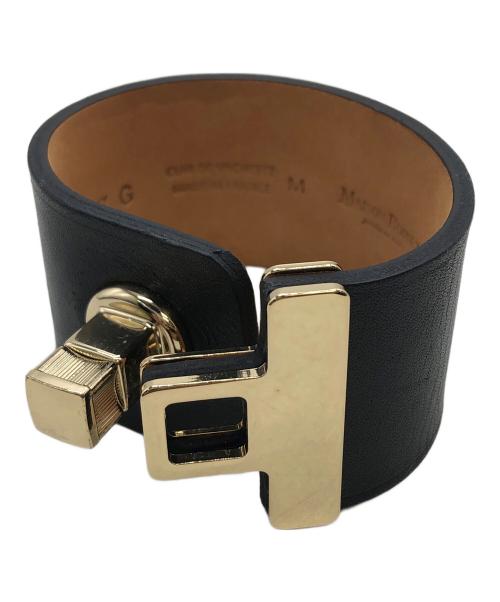 MAISON BOINET（メゾン ボワネ）MAISON BOINET (メゾン ボワネ) 95027 G バングル ブラック サイズ:Mの古着・服飾アイテム