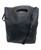 J&M DAVIDSONジェイ＆エム デヴィッドソン）の古着「スタッズ付きトートバッグ」｜ブラック