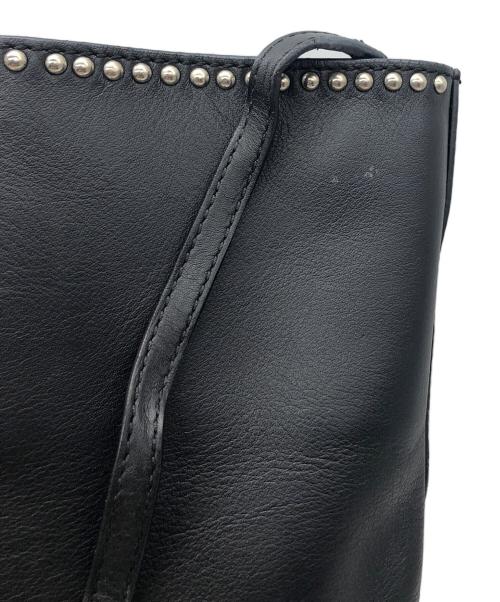 J&M DAVIDSON（ジェイ＆エム デヴィッドソン）J&M DAVIDSON (ジェイ＆エム デヴィッドソン) スタッズ付きトートバッグ ブラックの古着・服飾アイテム