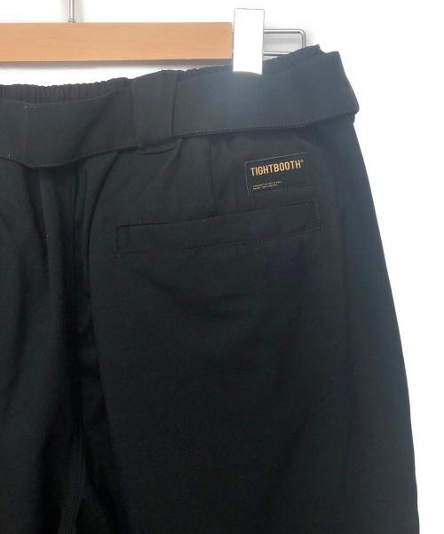 TIGHTBOOTH PRODUCTION（タイトブースプロダクション）TIGHTBOOTH PRODUCTION (タイトブースプロダクション) ベルト付パンツ ブラック サイズ:Lの古着・服飾アイテム