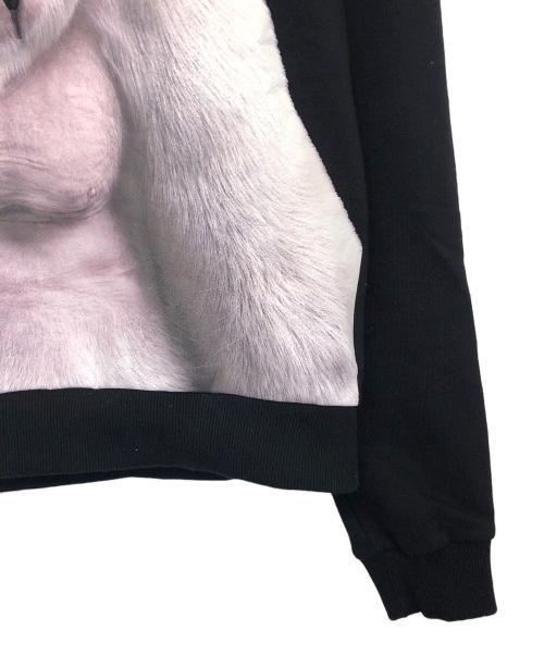 BURBERRY（バーバリー）BURBERRY (バーバリー) POULTER GORILLA HOODIE ブラック サイズ:Sの古着・服飾アイテム
