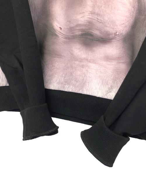 BURBERRY（バーバリー）BURBERRY (バーバリー) POULTER GORILLA HOODIE ブラック サイズ:Sの古着・服飾アイテム