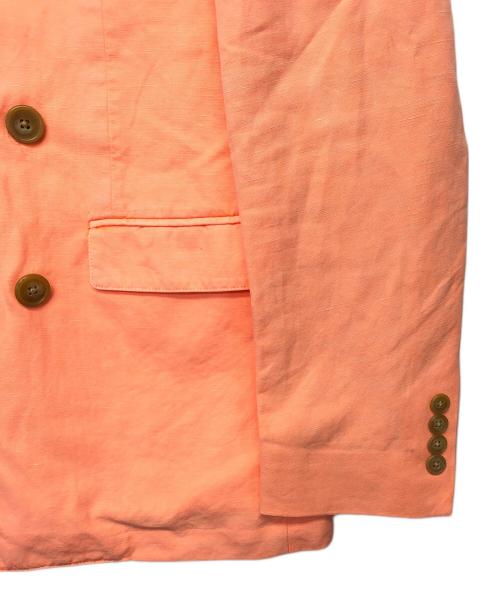POLO RALPH LAUREN（ポロ・ラルフローレン）POLO RALPH LAUREN (ポロ・ラルフローレン) ダブルジャケット オレンジ サイズ:40の古着・服飾アイテム