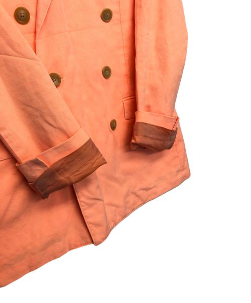 POLO RALPH LAUREN（ポロ・ラルフローレン）POLO RALPH LAUREN (ポロ・ラルフローレン) ダブルジャケット オレンジ サイズ:40の古着・服飾アイテム