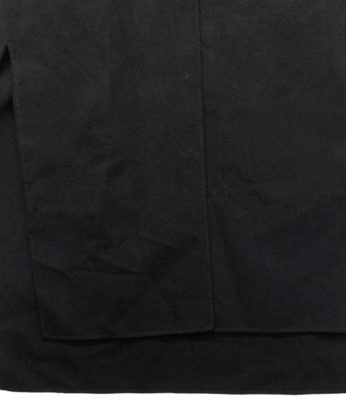 FENDI（フェンディ）FENDI (フェンディ) FF8450 W18　マフラー付き カシミヤ ミンクファー コート ブラック サイズ:38の古着・服飾アイテム