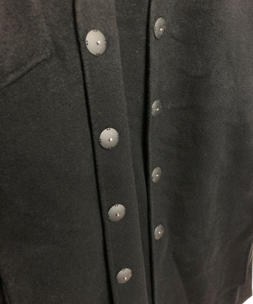 FENDI（フェンディ）FENDI (フェンディ) FF8450 W18　マフラー付き カシミヤ ミンクファー コート ブラック サイズ:38の古着・服飾アイテム