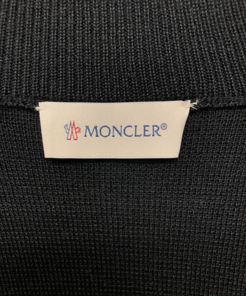 MONCLER（モンクレール）MONCLER (モンクレール) E20919422800 A9095　ニット切替ダウンジャケット ブラック サイズ:Lの古着・服飾アイテム