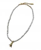 COACHコーチ）の古着「レキシーパールチョーカーネックレス」