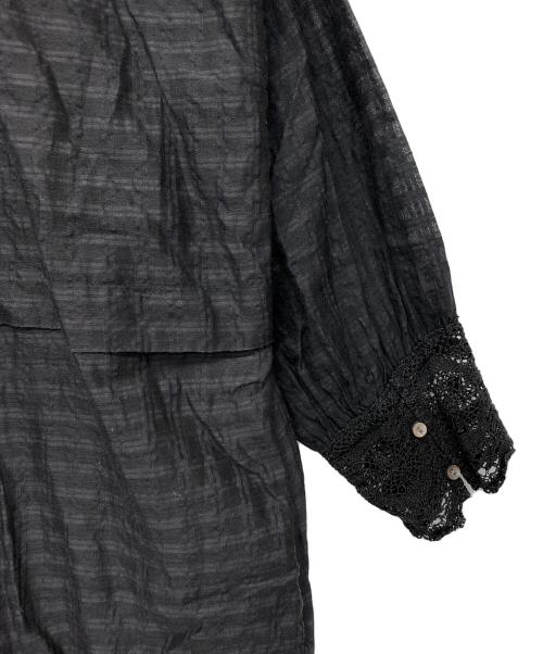 maison de soil（メゾンドソイル）maison de soil (メゾンドソイル) 長袖ワンピース ブラック サイズ:1の古着・服飾アイテム