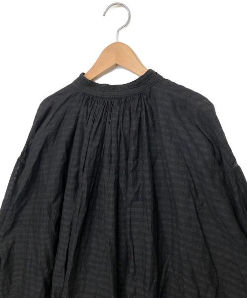 maison de soil（メゾンドソイル）maison de soil (メゾンドソイル) 長袖ワンピース ブラック サイズ:1の古着・服飾アイテム