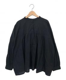 SOIL（ソイル）の古着「長袖ブラウス」｜ブラック