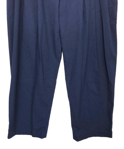 ok.soon（オクスン）ok.soon (オクスン) タックパンツ ブルー サイズ:Mの古着・服飾アイテム