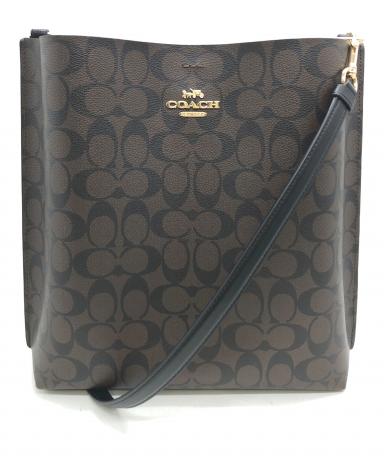 中古・古着通販】COACH (コーチ) モリー バケット バッグ レッド