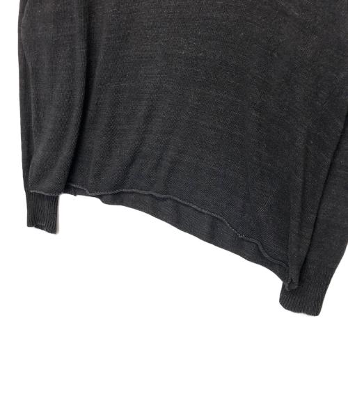 COMOLI（コモリ）COMOLI (コモリ) ブラックVネックニット グレー サイズ:FREEの古着・服飾アイテム