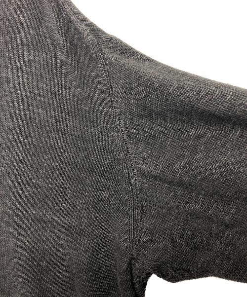 COMOLI（コモリ）COMOLI (コモリ) ブラックVネックニット グレー サイズ:FREEの古着・服飾アイテム