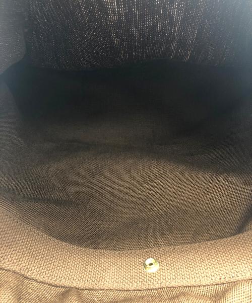 COMOLI（コモリ）COMOLI (コモリ) ヘンプダックショルダーバッグ ブラウンの古着・服飾アイテム