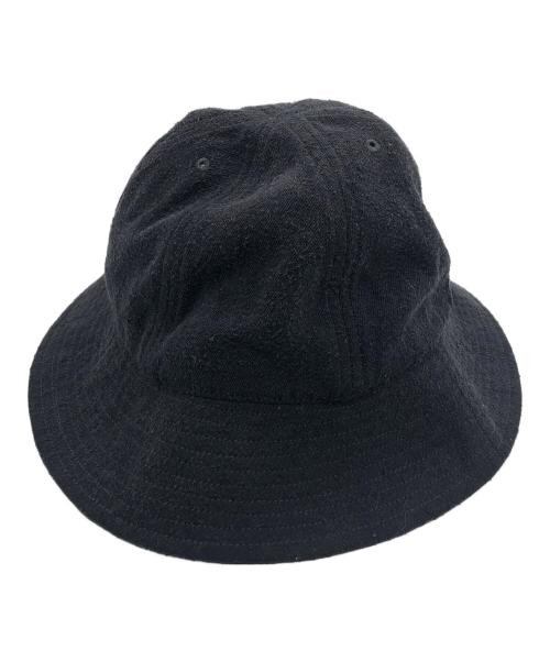 COMOLI（コモリ）COMOLI (コモリ) シルクネップハット　25SS ブラック サイズ:記載なしの古着・服飾アイテム
