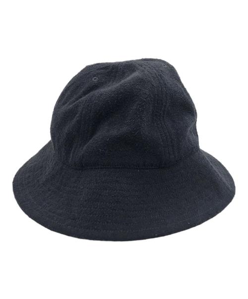 COMOLI（コモリ）COMOLI (コモリ) シルクネップハット　25SS ブラック サイズ:記載なしの古着・服飾アイテム
