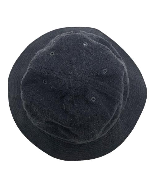 COMOLI（コモリ）COMOLI (コモリ) シルクネップハット　25SS ブラック サイズ:記載なしの古着・服飾アイテム