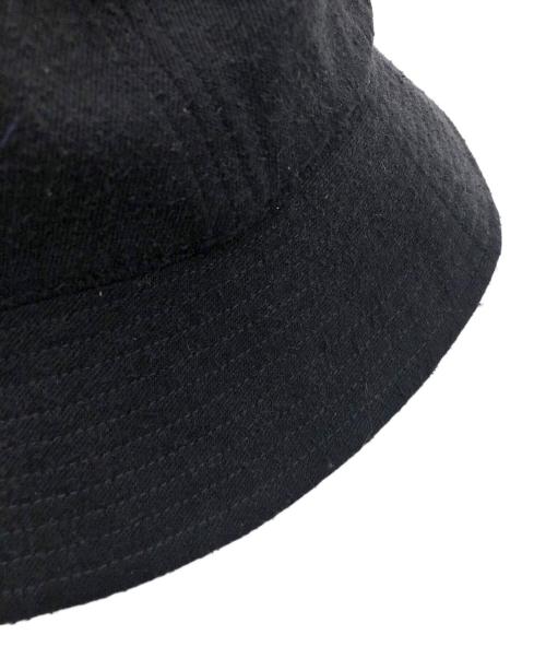 COMOLI（コモリ）COMOLI (コモリ) シルクネップハット　25SS ブラック サイズ:記載なしの古着・服飾アイテム
